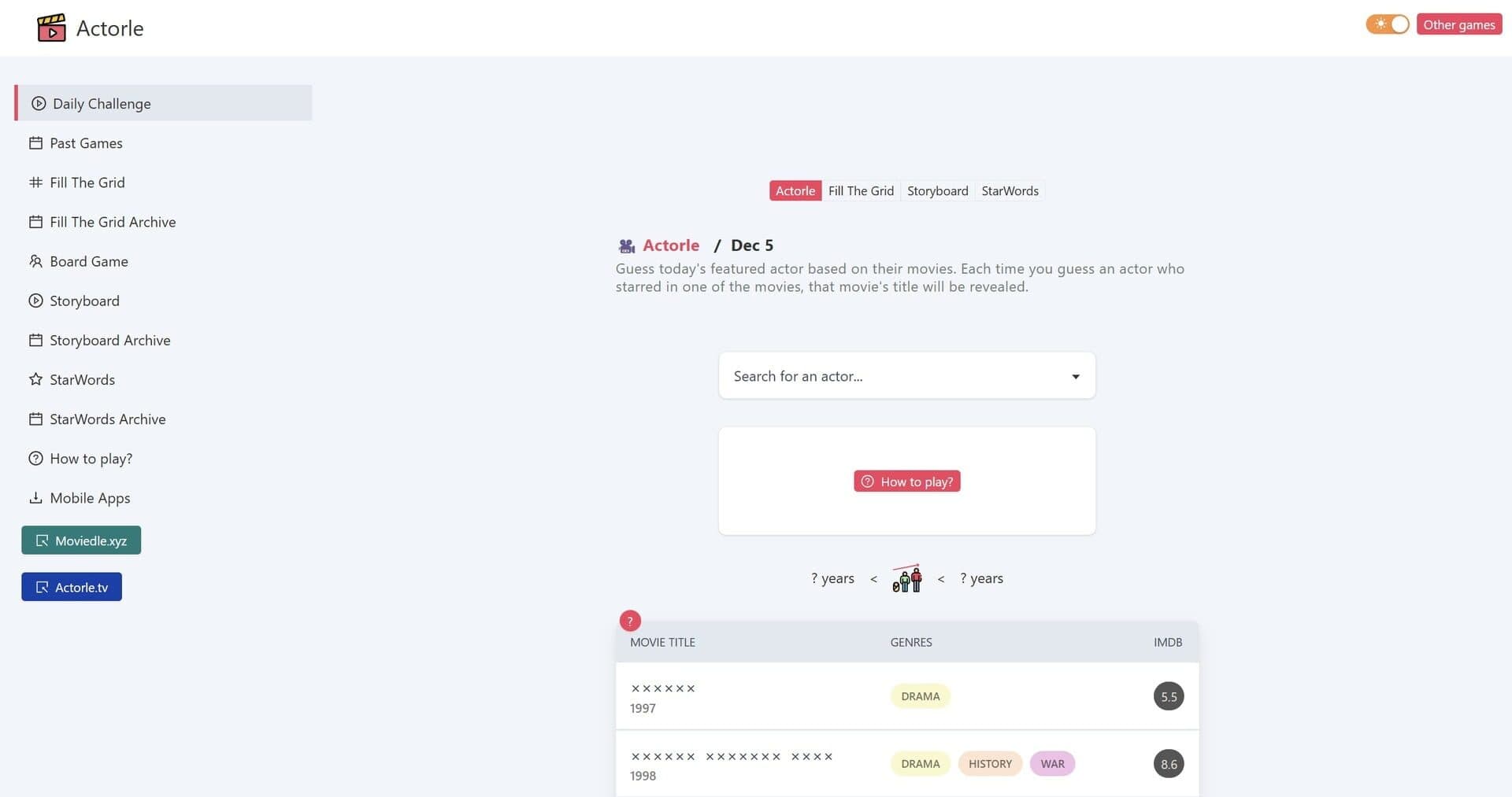 Game screenshot