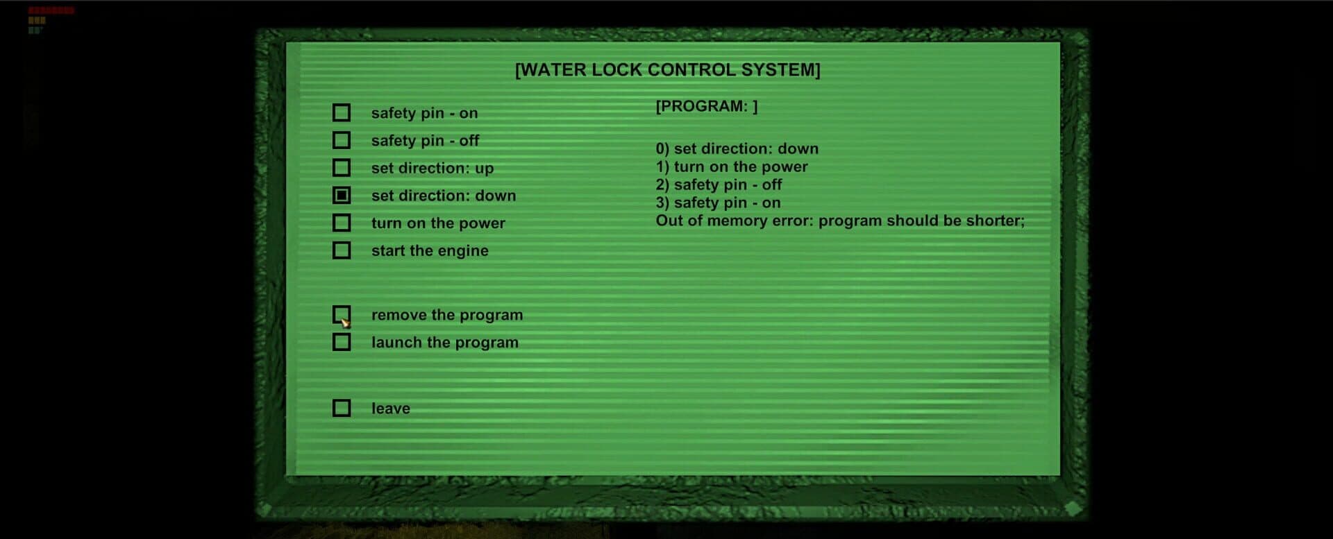Game screenshot