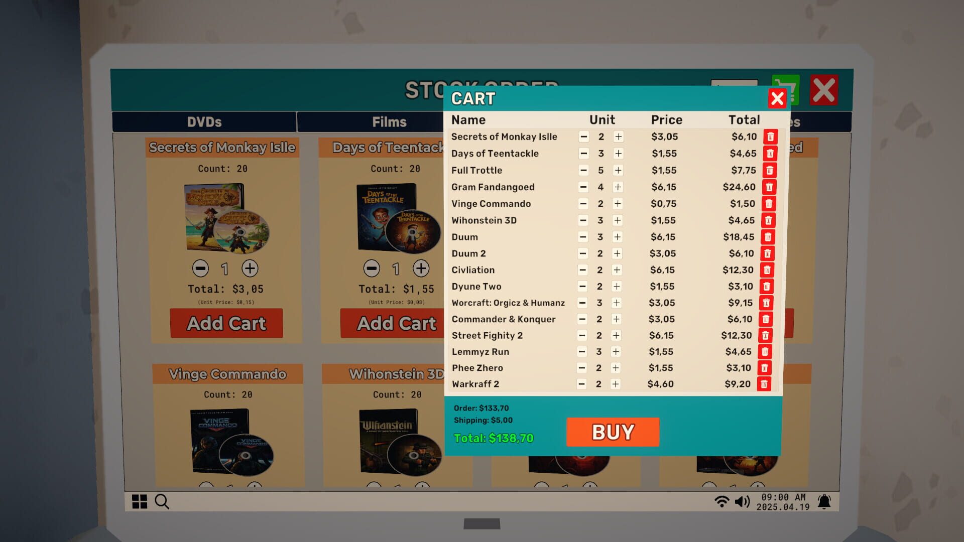 Game screenshot