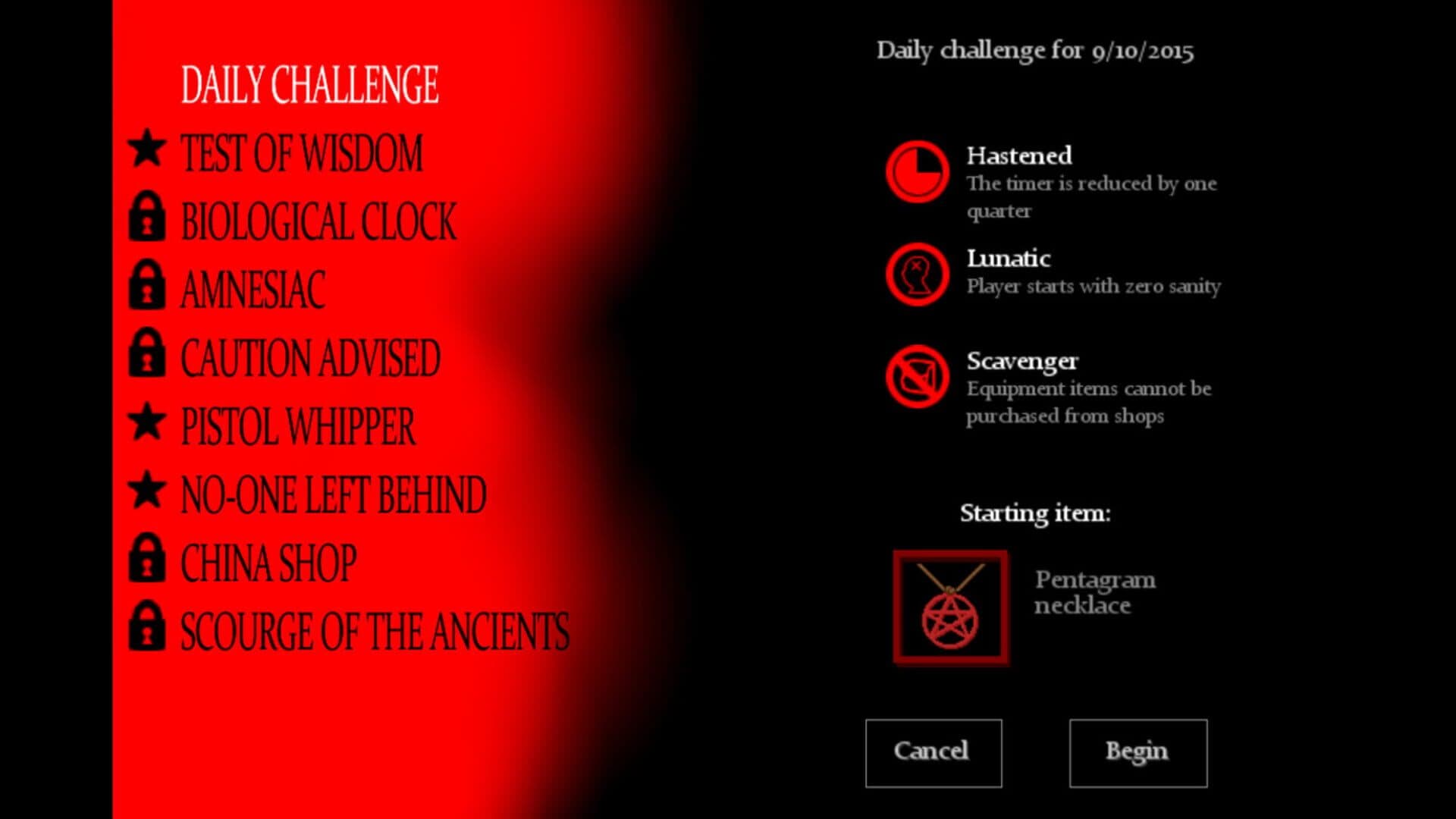 Game screenshot