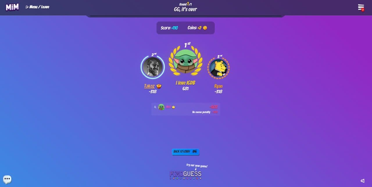 Game screenshot