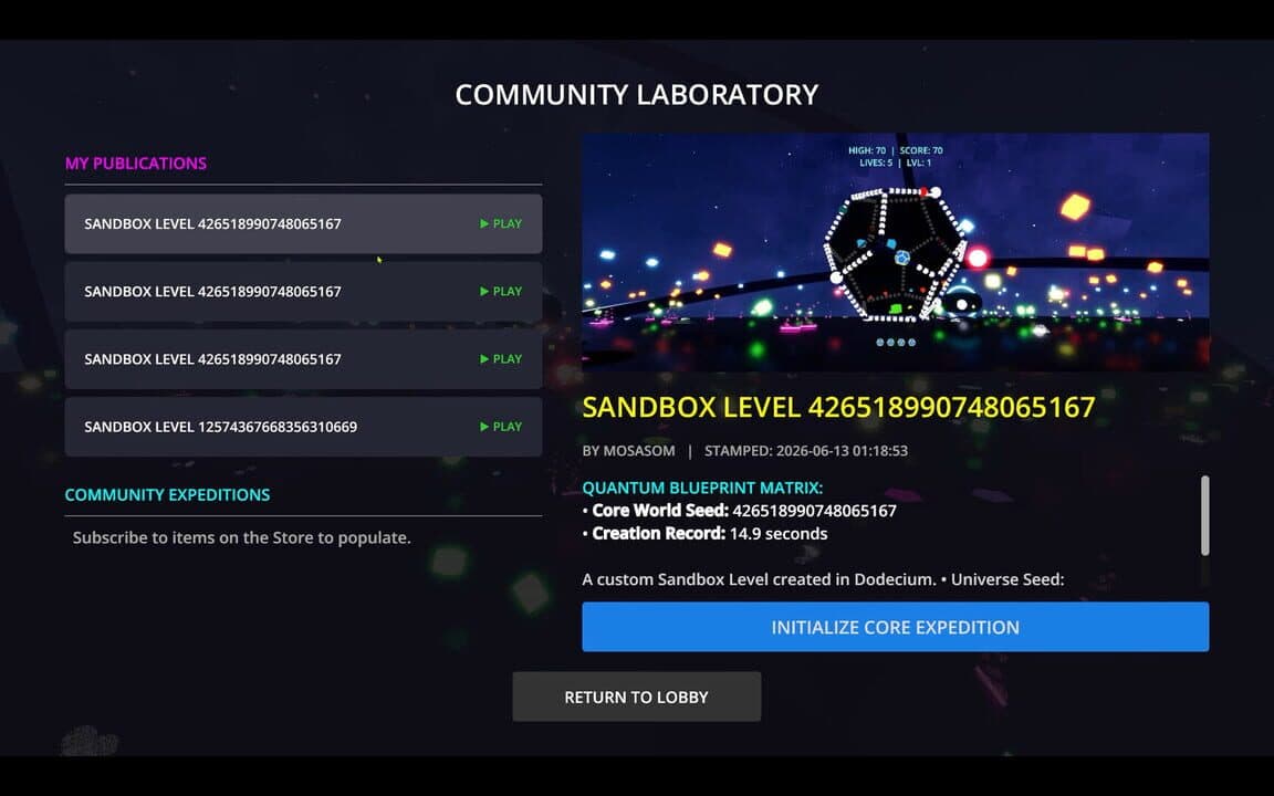 Game screenshot