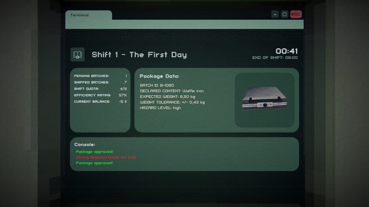 Game screenshot
