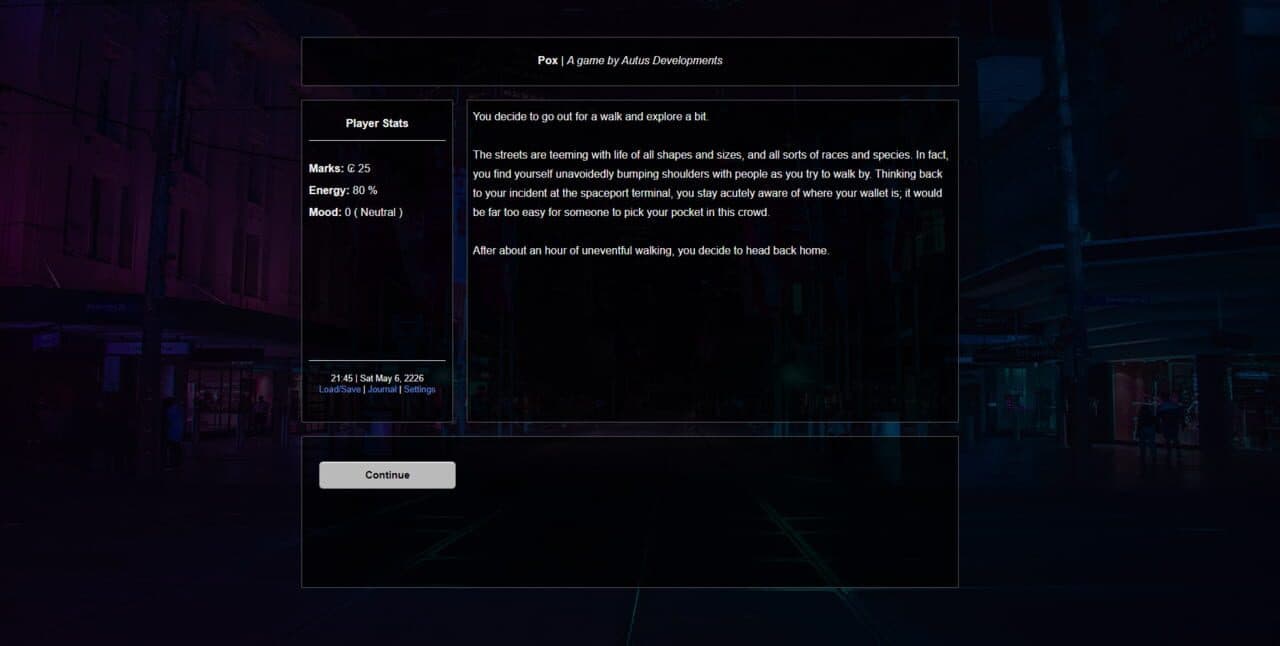 Game screenshot