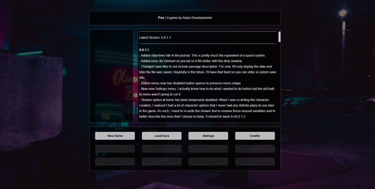 Game screenshot