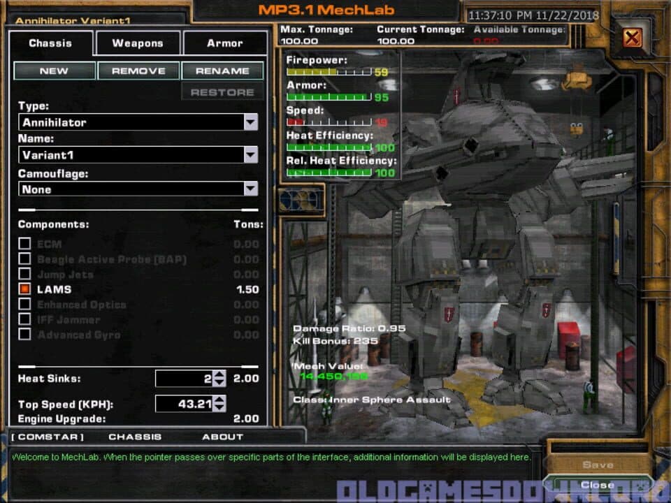 Game screenshot