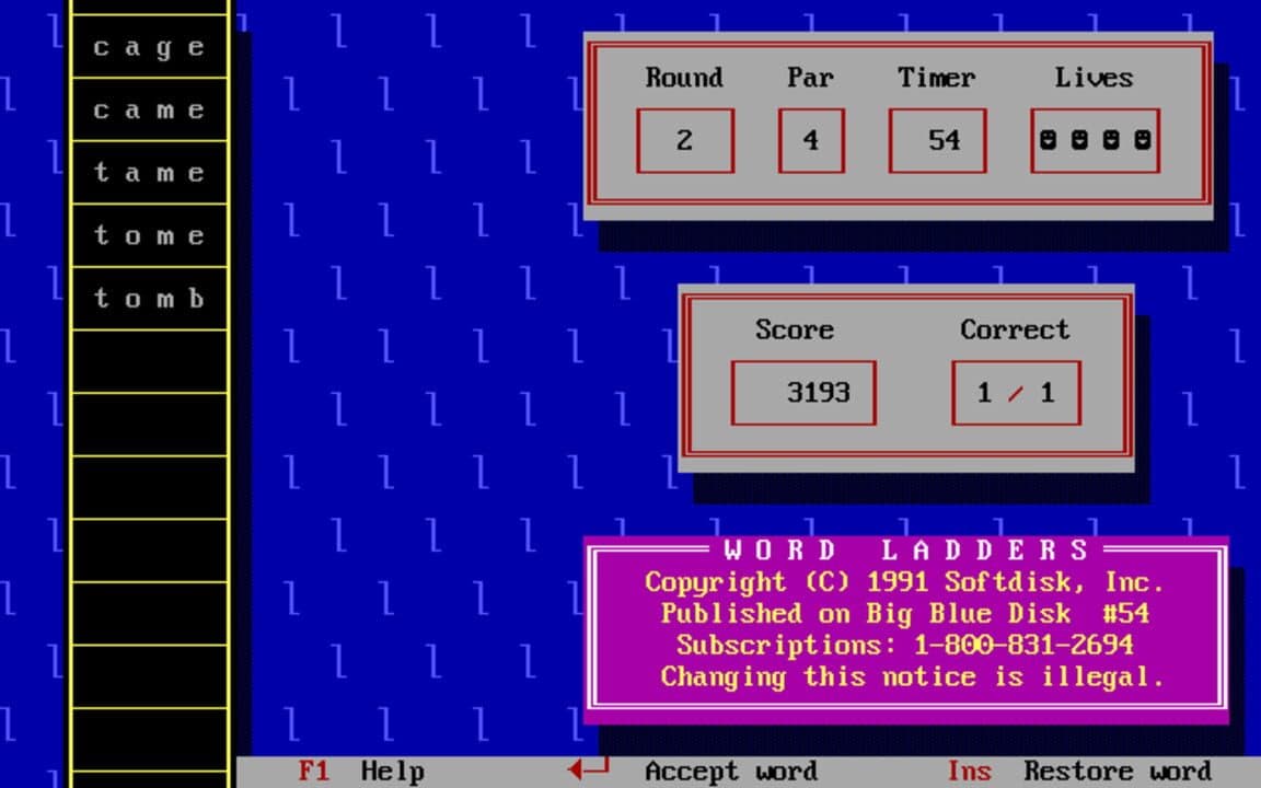 Game screenshot