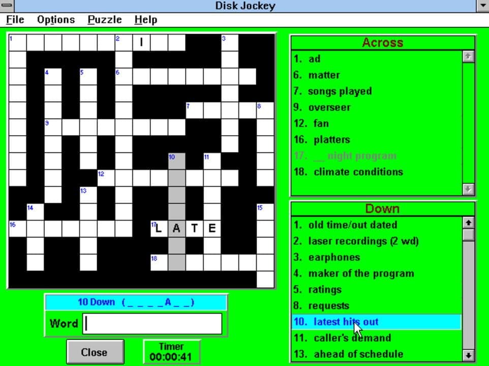 Game screenshot