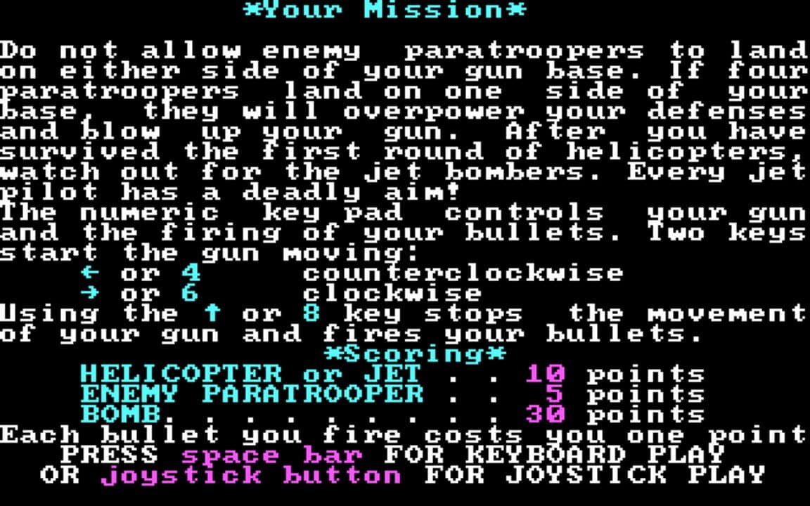 Game screenshot