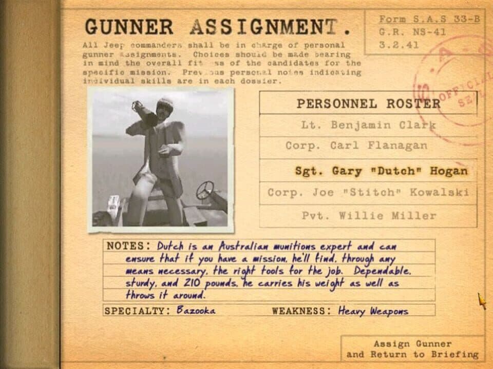 Game screenshot