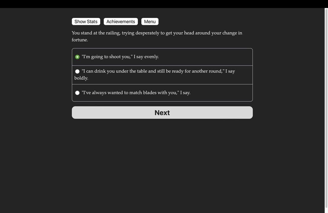 Game screenshot