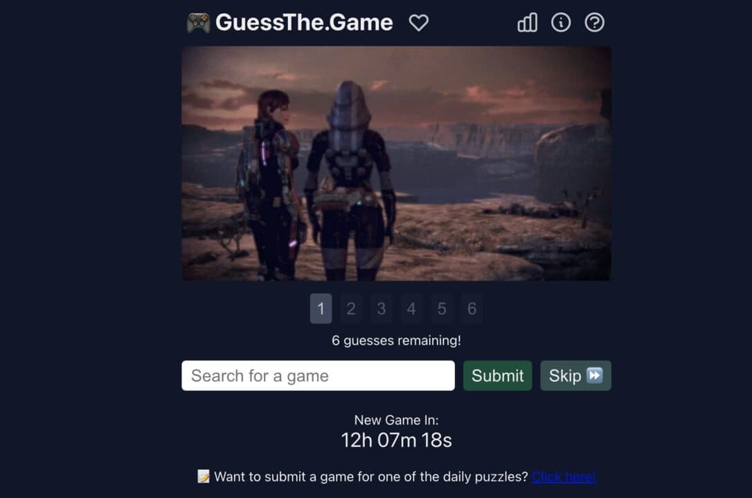 Game screenshot