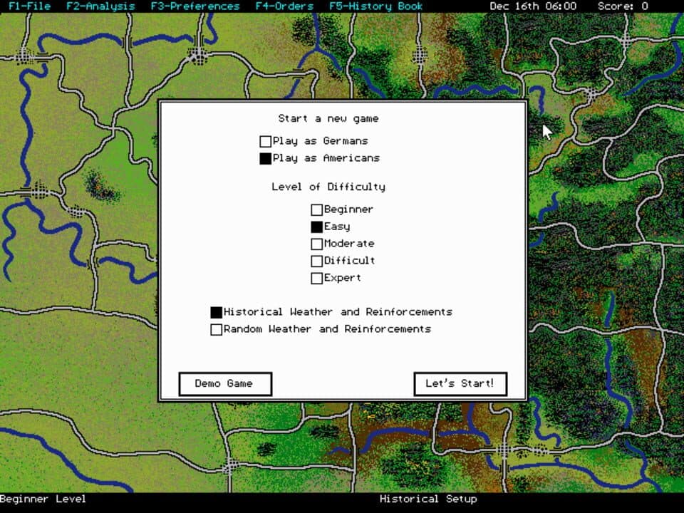 Game screenshot