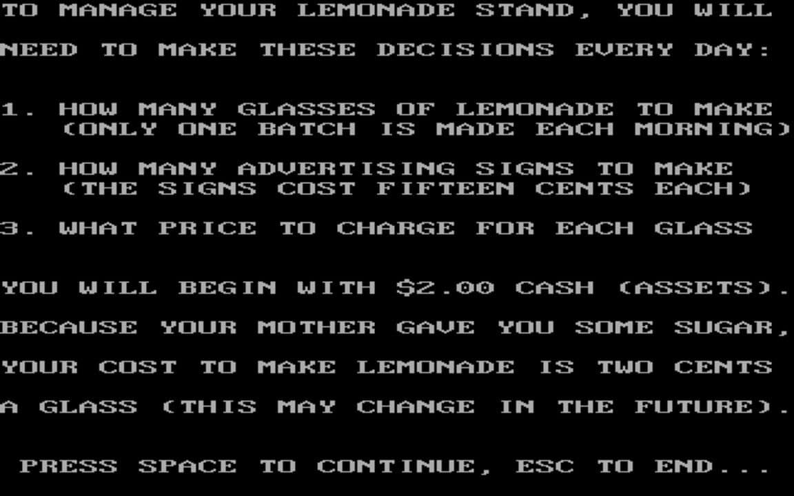 Game screenshot