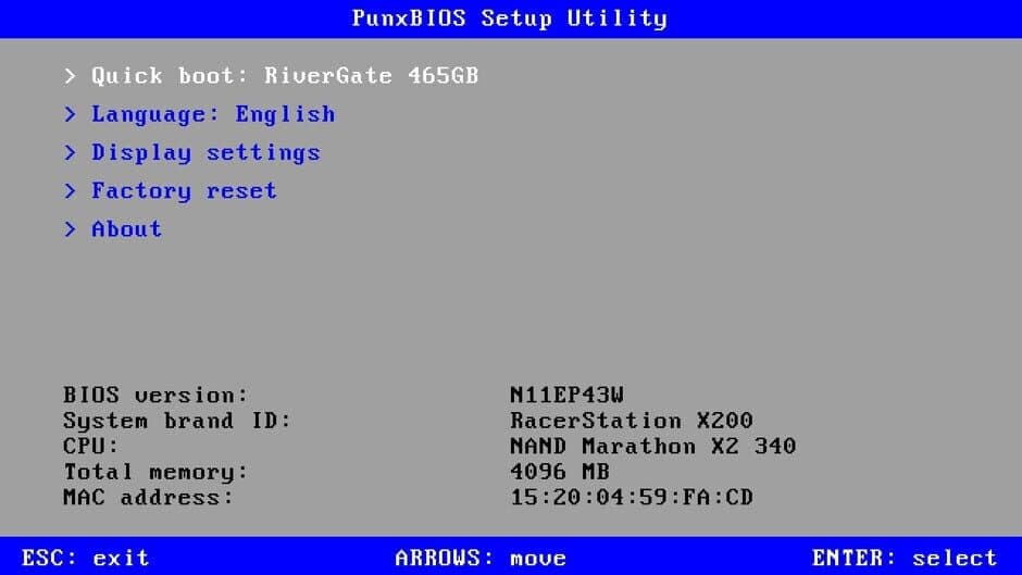 Game screenshot