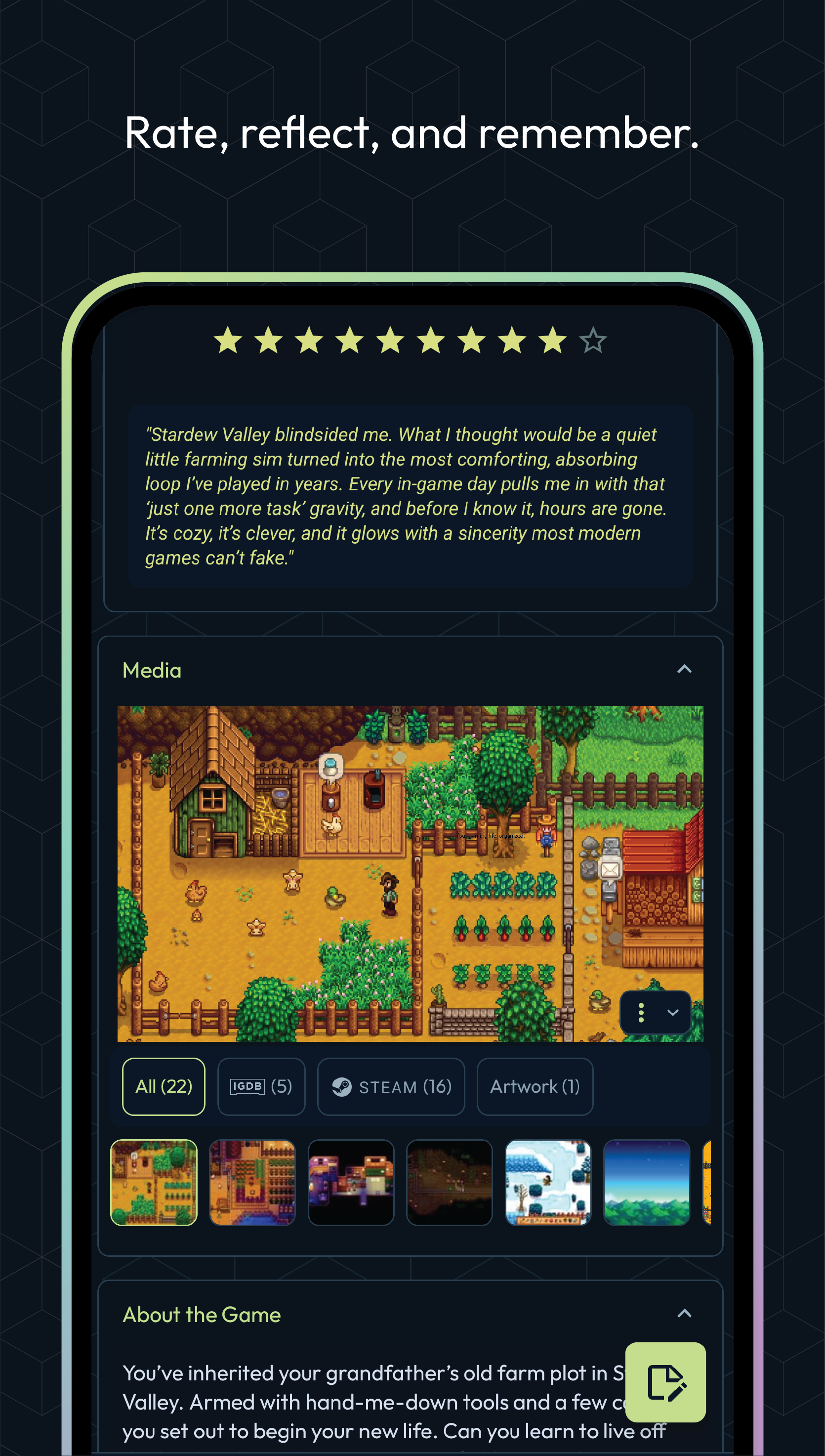 NextQuest screenshot 2